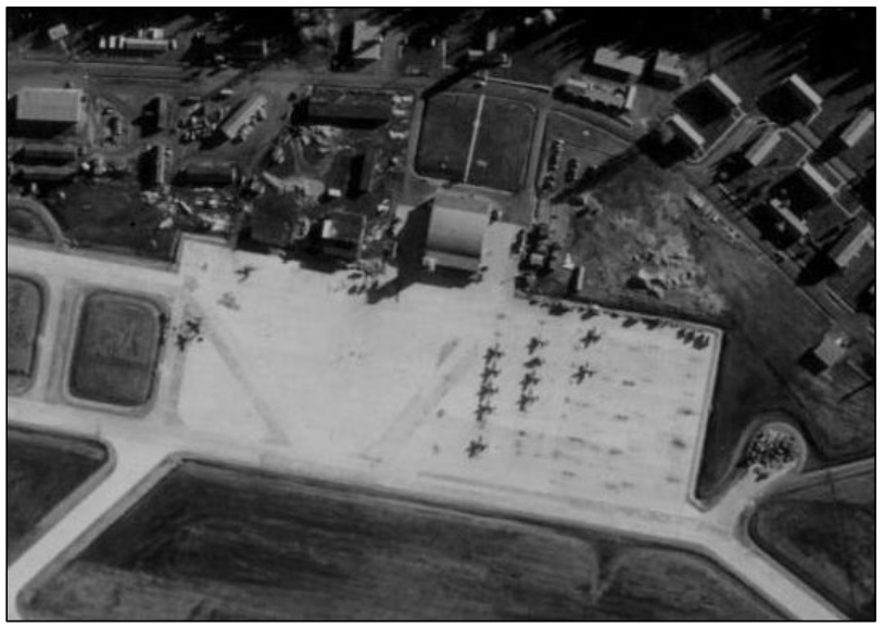 Aerial of Hangar and Tower