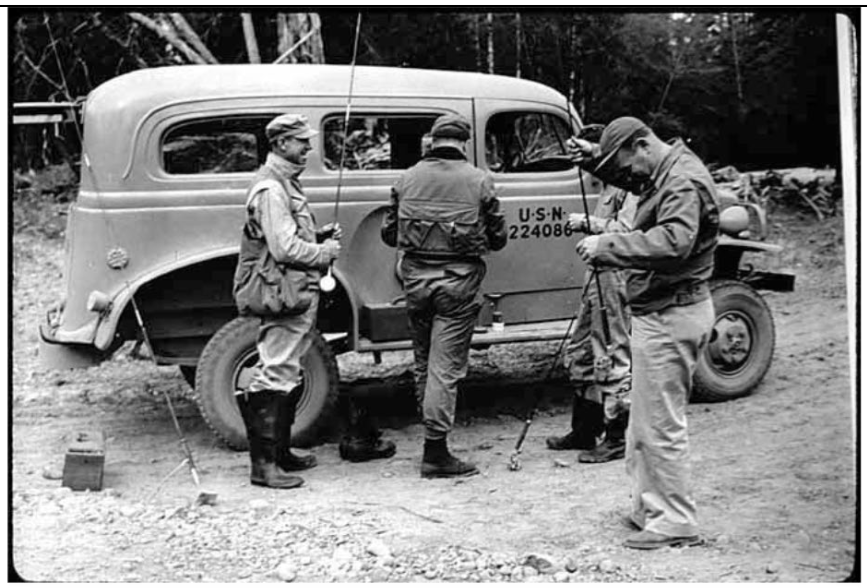 Seamen Preparing to Fish