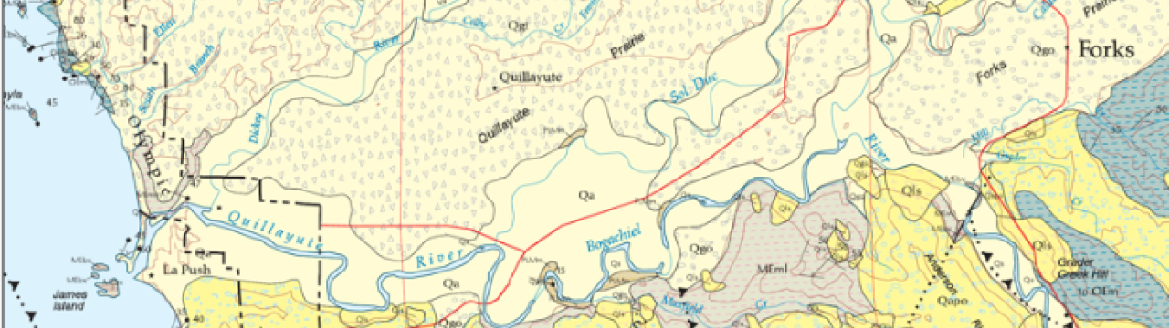 Forks Quad geologic map Forks Quad geologic map