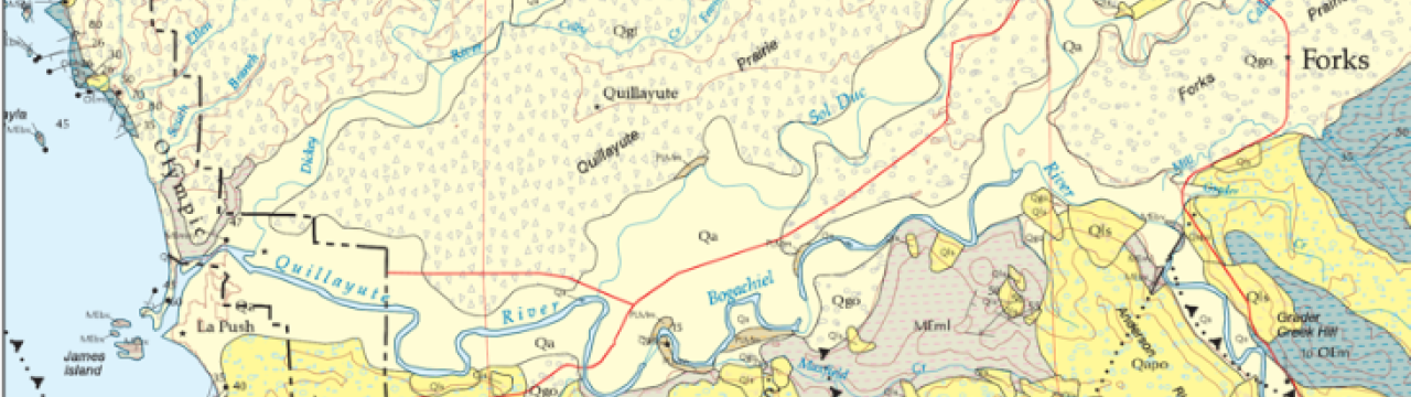 Forks Quad geologic map